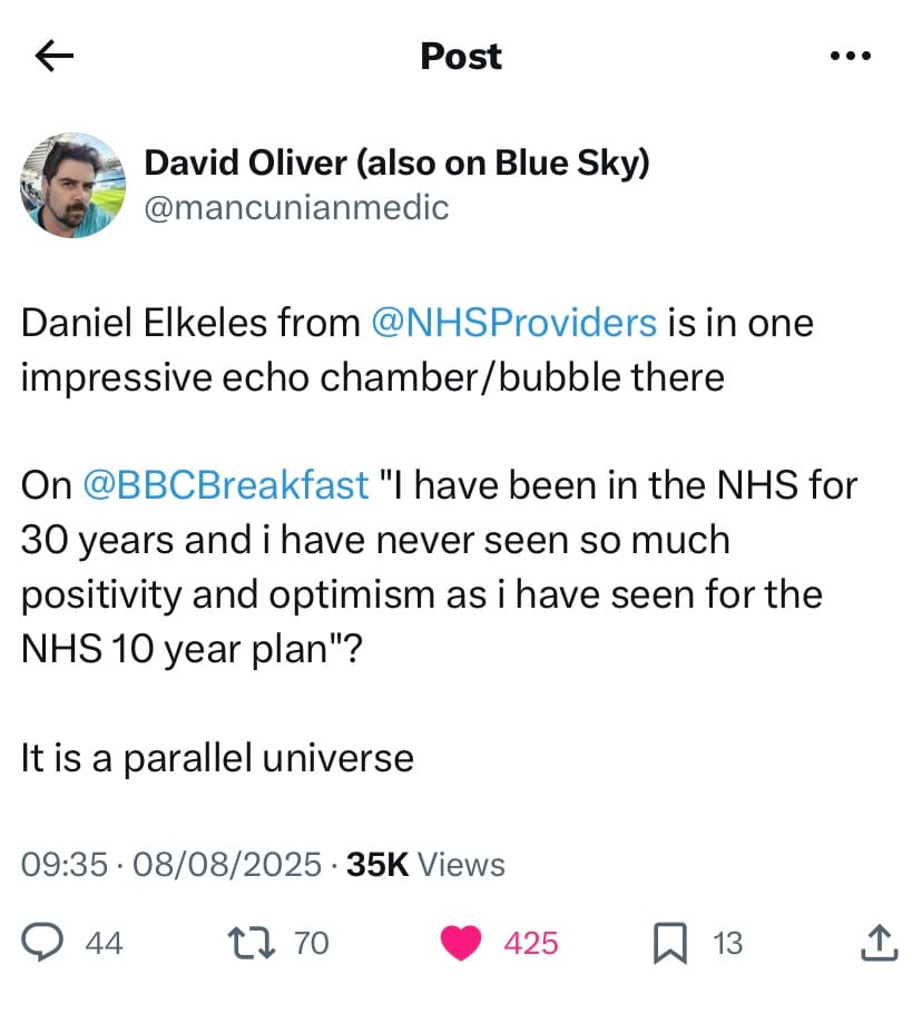 Cowper’s Cut 388: Truce Social, Milburn opines and medical grumbles